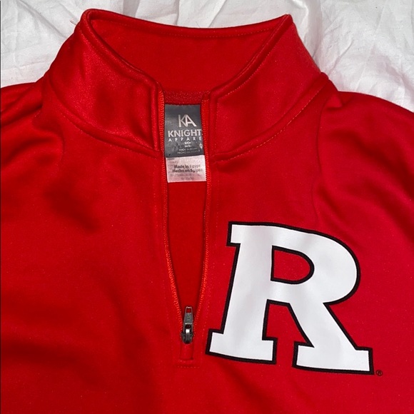 red women’s Rutgers pullover - Picture 3 of 3